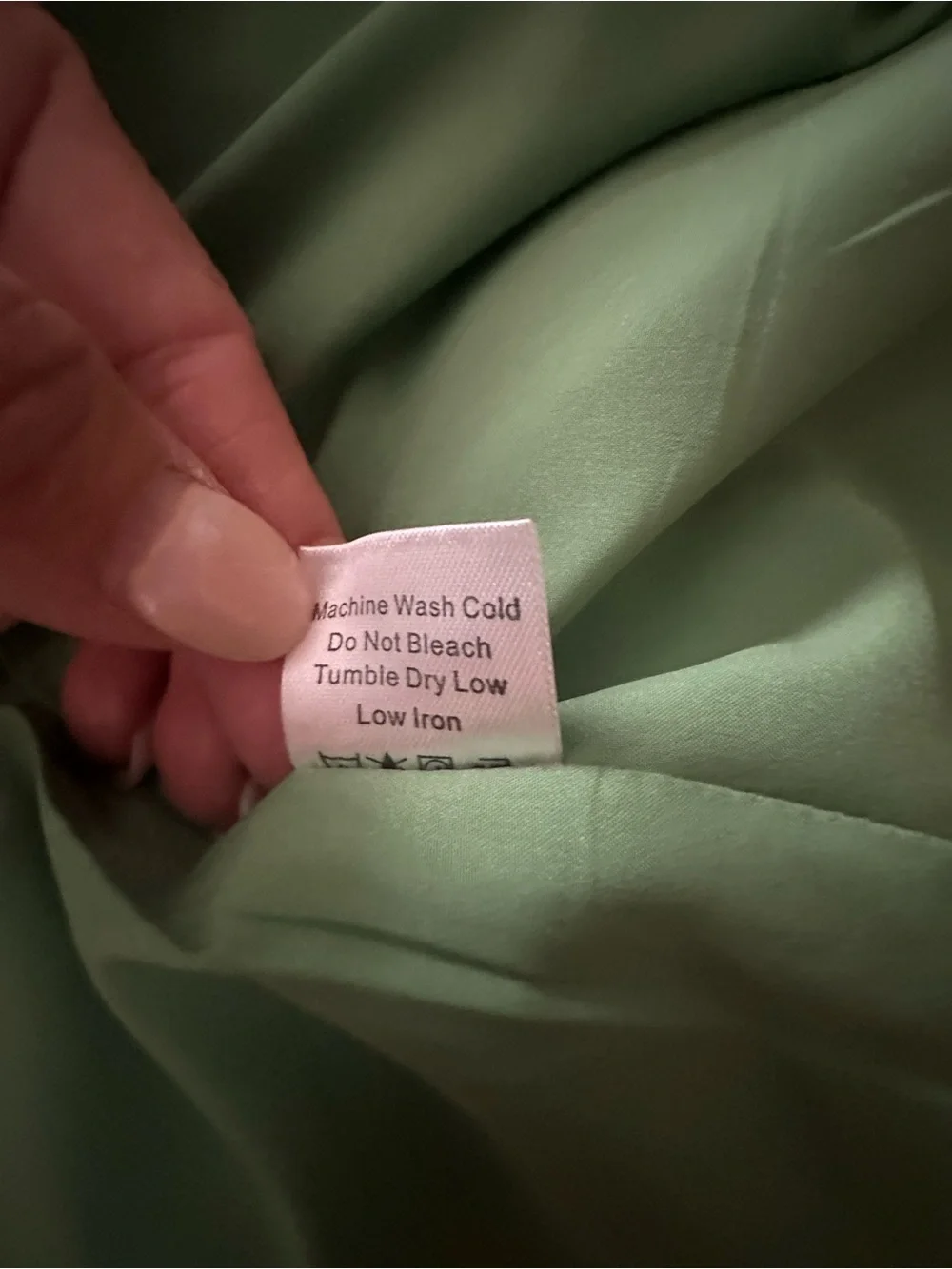 Tuckernuck Sage Green Button-Front Midi dress